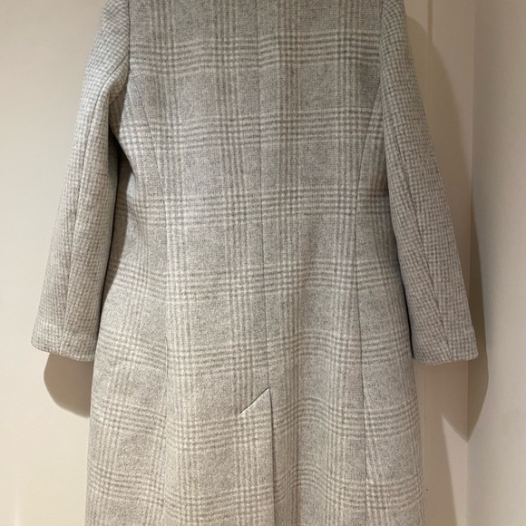NEW Club Monaco Daylina Coat In Light Heather Gray NWT size L - Picture 2 of 3